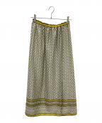 BALLSEYボールジィ）の古着「ロングスカート」｜イエロー