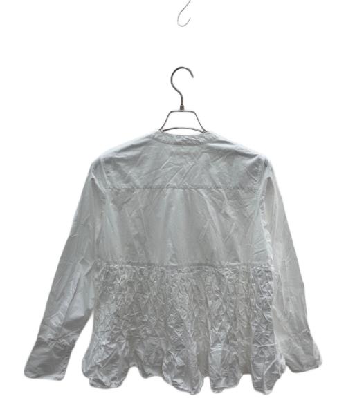 ne quittez pas（ヌキテパ）ne quittez pas (ヌキテパ) 長袖ブラウス ホワイト サイズ:Mの古着・服飾アイテム