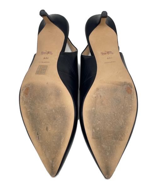 COACH（コーチ）COACH (コーチ) ヒールパンプス ブラック サイズ:23.5cmの古着・服飾アイテム