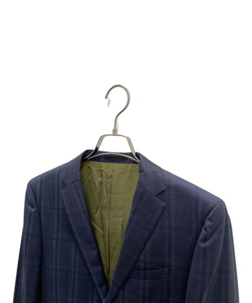 BLACK LABEL CRESTBRIDGE（ブラックレーベル クレストブリッジ）BLACK LABEL CRESTBRIDGE (ブラックレーベル クレストブリッジ) セットアップスーツ ネイビー サイズ:38Rの古着・服飾アイテム