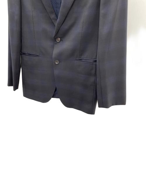 COMME CA MEN（コムサ・メン）COMME CA MEN (コムサ・メン) セットアップスーツ ネイビー×ブラック サイズ:Sの古着・服飾アイテム