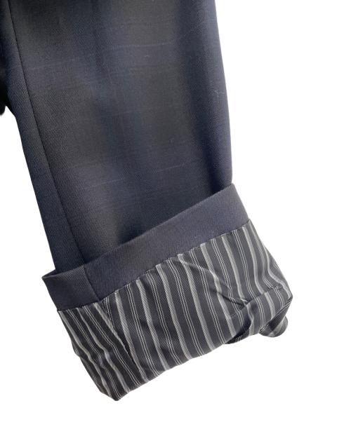 COMME CA MEN（コムサ・メン）COMME CA MEN (コムサ・メン) セットアップスーツ ネイビー×ブラック サイズ:Sの古着・服飾アイテム