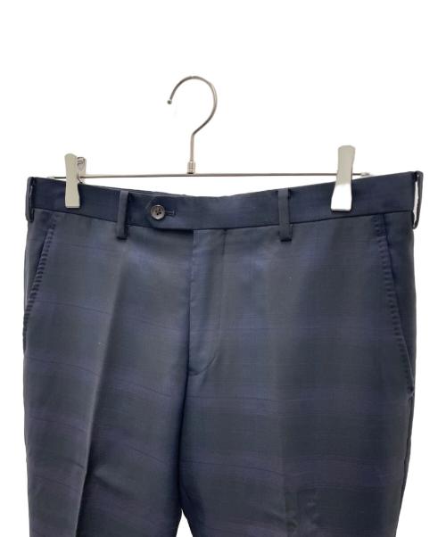 COMME CA MEN（コムサ・メン）COMME CA MEN (コムサ・メン) セットアップスーツ ネイビー×ブラック サイズ:Sの古着・服飾アイテム