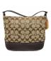 COACH（コーチ）の古着「2WAYバッグ」｜ベージュ×ブラウン
