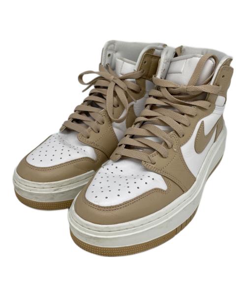 NIKE（ナイキ）NIKE (ナイキ) ハイカットスニーカー ベージュ サイズ:26cmの古着・服飾アイテム