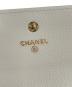 中古・古着 CHANEL (シャネル) 長財布 ベージュ：90000円