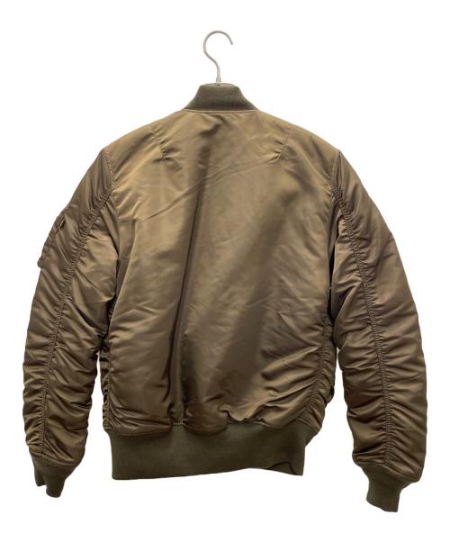 ALPHA（アルファ）ALPHA (アルファ) MA-1ジャケット カーキ サイズ:Lの古着・服飾アイテム