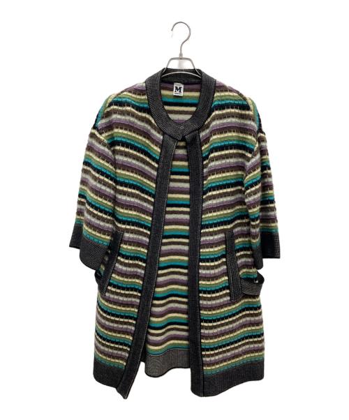 missoni（ミッソーニ）missoni (ミッソーニ) ニットカーディガン マルチカラー サイズ:40の古着・服飾アイテム
