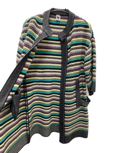 missoni（ミッソーニ）missoni (ミッソーニ) ニットカーディガン マルチカラー サイズ:40の古着・服飾アイテム