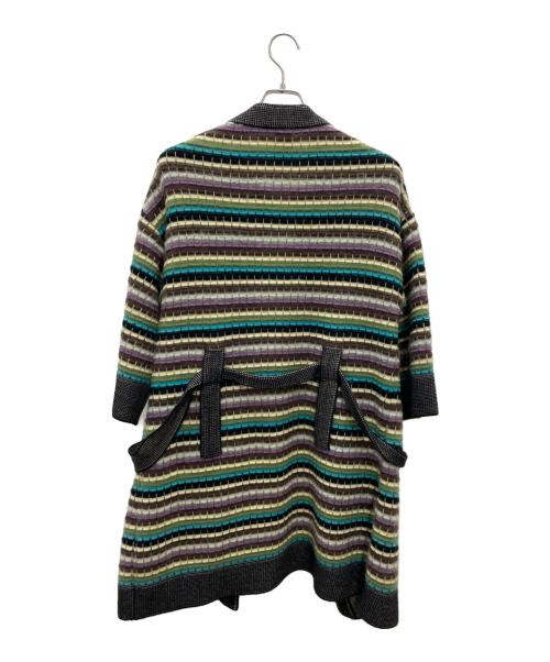missoni（ミッソーニ）missoni (ミッソーニ) ニットカーディガン マルチカラー サイズ:40の古着・服飾アイテム
