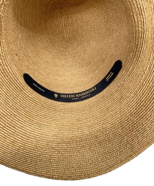HELEN KAMINSKI（ヘレンカミンスキー）HELEN KAMINSKI (ヘレンカミンスキー) ラフィアハット ナチュラルの古着・服飾アイテム