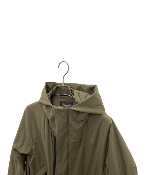 nano・universe（ナノ・ユニバース）nano・universe (ナノ・ユニバース) 西川 (ニシカワ) フーデッドコート カーキ サイズ:Sの古着・服飾アイテム