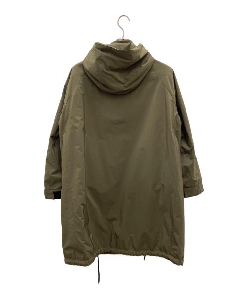 nano・universe（ナノ・ユニバース）nano・universe (ナノ・ユニバース) 西川 (ニシカワ) フーデッドコート カーキ サイズ:Sの古着・服飾アイテム