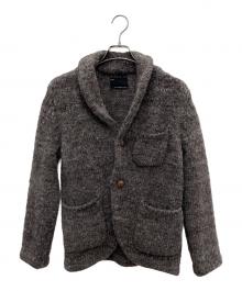 n(n) by NUMBER (N)INE（エヌエヌバイナンバーナイン）の古着「ニットジャケット」｜ブラウン