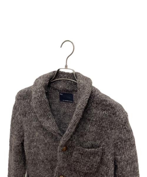 n(n) by NUMBER (N)INE（エヌエヌバイナンバーナイン）n(n) by NUMBER (N)INE (エヌエヌバイナンバーナイン) ニットジャケット ブラウン サイズ:2の古着・服飾アイテム