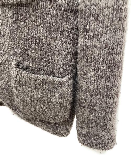 n(n) by NUMBER (N)INE（エヌエヌバイナンバーナイン）n(n) by NUMBER (N)INE (エヌエヌバイナンバーナイン) ニットジャケット ブラウン サイズ:2の古着・服飾アイテム