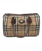 Burberry'sバーバリーズ）の古着「ミニボストンバッグ」｜ベージュ
