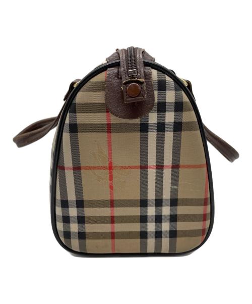 Burberry's（バーバリー）Burberry's (バーバリーズ) ミニボストンバッグ ベージュの古着・服飾アイテム