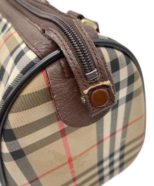 Burberry's（バーバリー）Burberry's (バーバリーズ) ミニボストンバッグ ベージュの古着・服飾アイテム