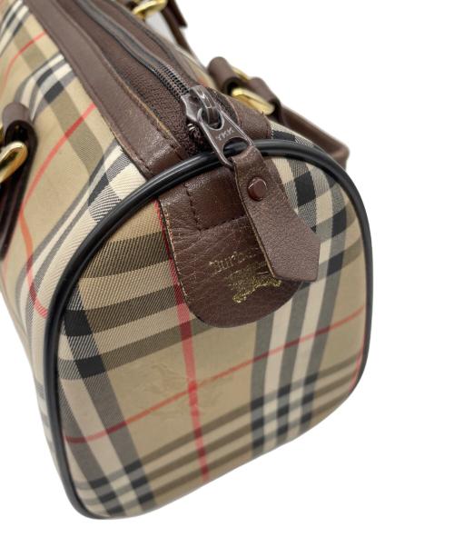 Burberry's（バーバリー）Burberry's (バーバリーズ) ミニボストンバッグ ベージュの古着・服飾アイテム