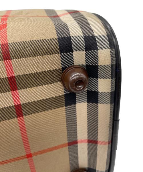 Burberry's（バーバリー）Burberry's (バーバリーズ) ミニボストンバッグ ベージュの古着・服飾アイテム