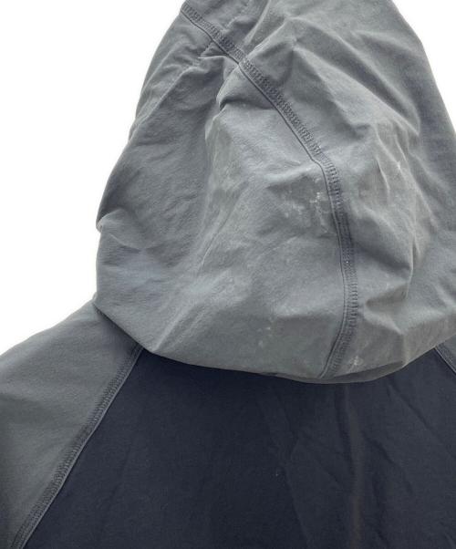 NIKE（ナイキ）NIKE (ナイキ) ナイロンジャケット グレー×ブラック サイズ:XLの古着・服飾アイテム