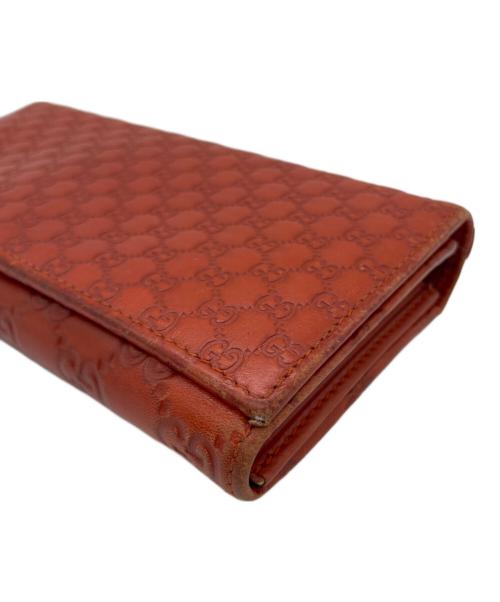 GUCCI（グッチ）GUCCI (グッチ) 長財布 ブラウンの古着・服飾アイテム