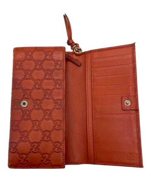 GUCCI（グッチ）GUCCI (グッチ) 長財布 ブラウンの古着・服飾アイテム