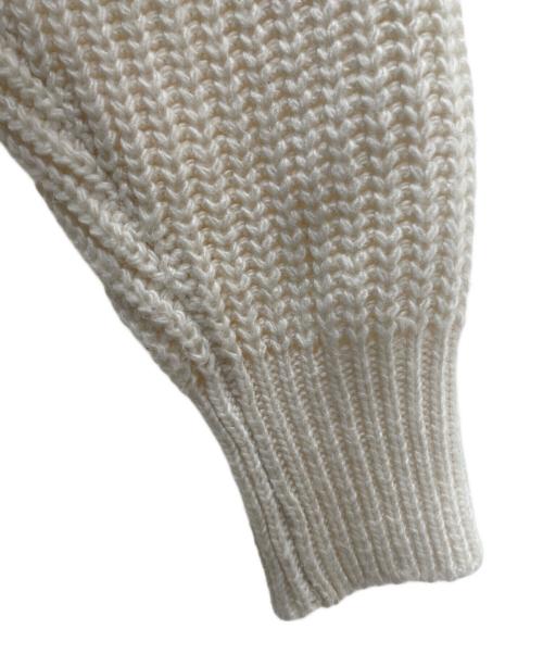 Bibiy.（ビビィ）Bibiy. (ビビィ) 厚手ニット ホワイト サイズ:Freeの古着・服飾アイテム