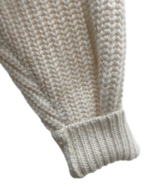 Bibiy.（ビビィ）Bibiy. (ビビィ) 厚手ニット ホワイト サイズ:Freeの古着・服飾アイテム