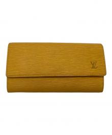 LOUIS VUITTON（ルイ ヴィトン）の古着「長財布」｜タッシリ・イエロー
