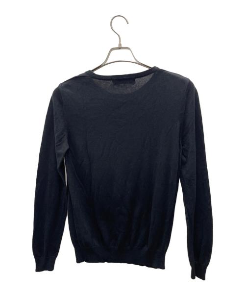 SUGARHILL（シュガーヒル）SUGARHILL (シュガーヒル) 薄手ニット ブラック サイズ:38の古着・服飾アイテム