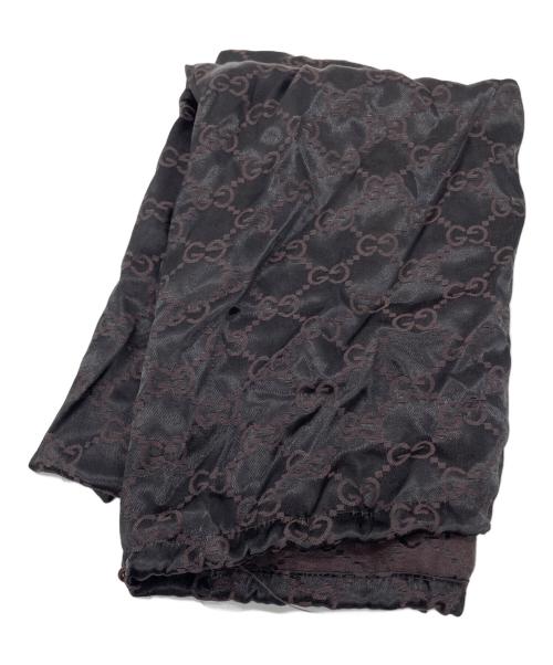 GUCCI（グッチ）GUCCI (グッチ) GGキャンバスハンドバッグ ピンク×ホワイトの古着・服飾アイテム