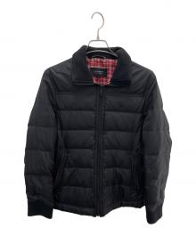 BURBERRY BLACK LABEL（バーバリーブラックレーベル）の古着「ダウンジャケット」｜ブラック