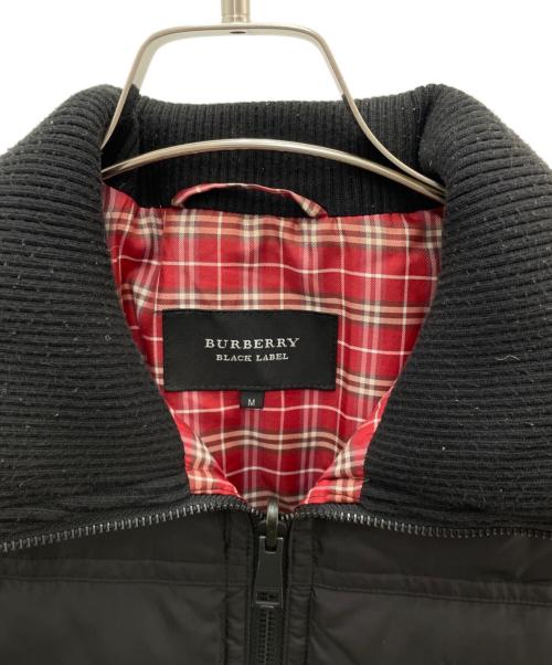 BURBERRY BLACK LABEL（バーバリーブラックレーベル）BURBERRY BLACK LABEL (バーバリーブラックレーベル) ダウンジャケット ブラック サイズ:Ｍの古着・服飾アイテム