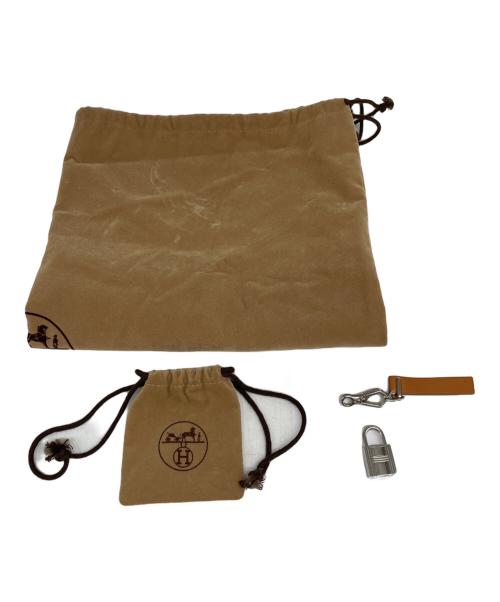 HERMES（エルメス）HERMES (エルメス) リュック ベージュ×ブラウンの古着・服飾アイテム