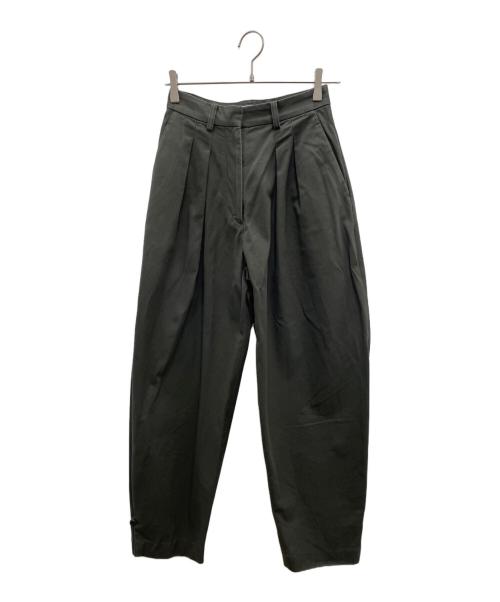 H BEAUTY&YOUTH（エイチ ビューティー&ユース）H BEAUTY&YOUTH (エイチ ビューティー&ユース) ツインタックパンツ グリーン サイズ:Sの古着・服飾アイテム