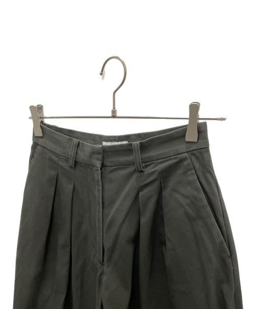 H BEAUTY&YOUTH（エイチ ビューティー&ユース）H BEAUTY&YOUTH (エイチ ビューティー&ユース) ツインタックパンツ グリーン サイズ:Sの古着・服飾アイテム