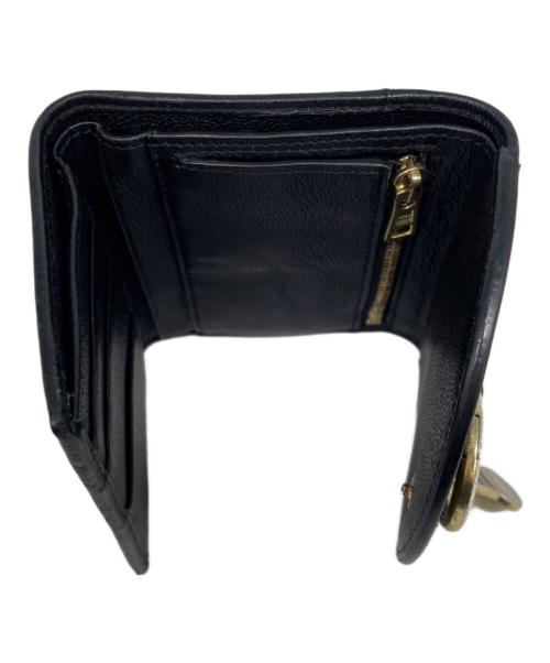 SEE BY CHLOE（シーバイクロエ）SEE BY CHLOE (シーバイクロエ) 3つ折り財布 ブラックの古着・服飾アイテム