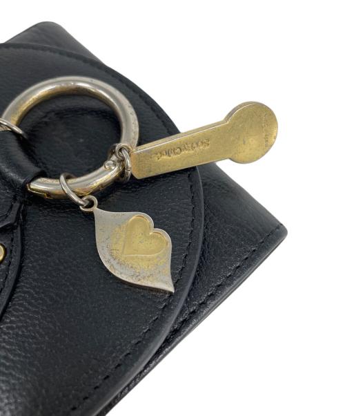 SEE BY CHLOE（シーバイクロエ）SEE BY CHLOE (シーバイクロエ) 3つ折り財布 ブラックの古着・服飾アイテム