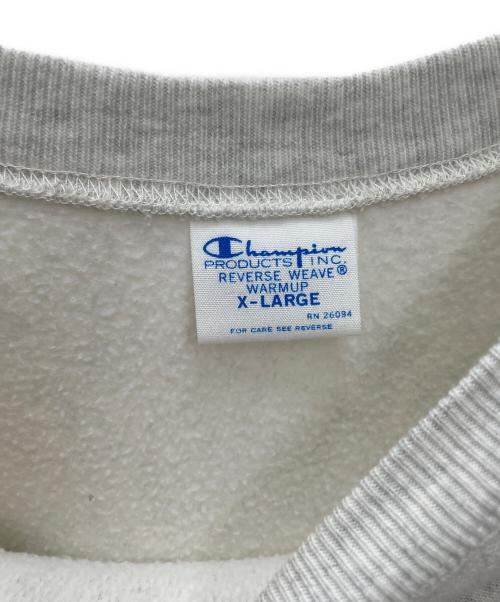 Champion REVERSE WEAVE（チャンピオン リバース ウィーブ）Champion REVERSE WEAVE (チャンピオン リバース ウィーブ) スウェット ホワイト サイズ:XLの古着・服飾アイテム