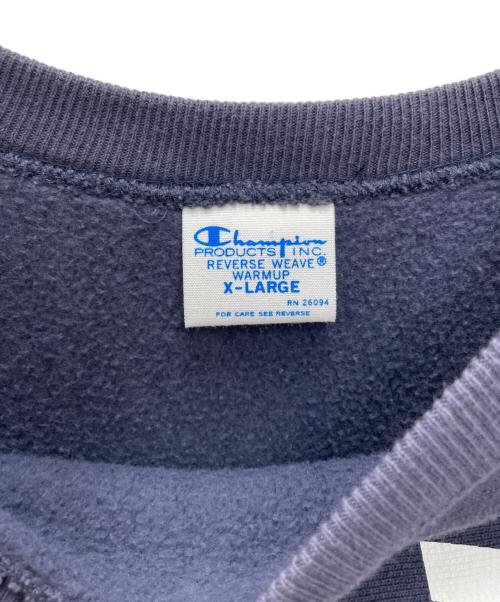 Champion REVERSE WEAVE（チャンピオン リバース ウィーブ）Champion REVERSE WEAVE (チャンピオン リバース ウィーブ) スウェット ネイビー サイズ:XLの古着・服飾アイテム