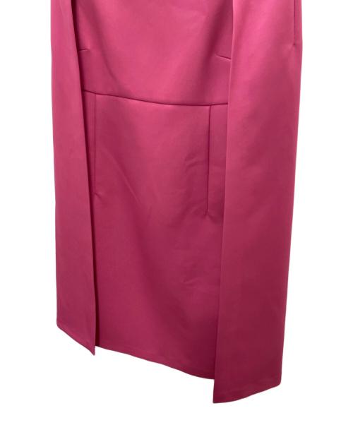 CELFORD（セルフォード）CELFORD (セルフォード) トリプルクロスケープドレス ピンク サイズ:Mの古着・服飾アイテム