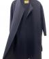 中古・古着 UNITED ARROWS (ユナイテッドアローズ) ダブルフェイスノーカラーコート ネイビー サイズ:36：13000円
