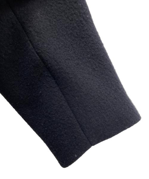 ETRE（エトレ）ETRE (エトレ) ダブルブレストウールコート ネイビー サイズ:Sの古着・服飾アイテム