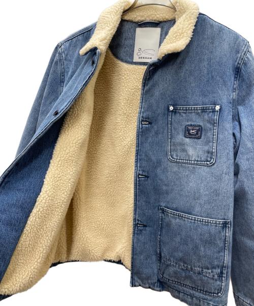 Denham（デンハム）Denham (デンハム) ボアデニムジャケット ブルー サイズ:XLの古着・服飾アイテム
