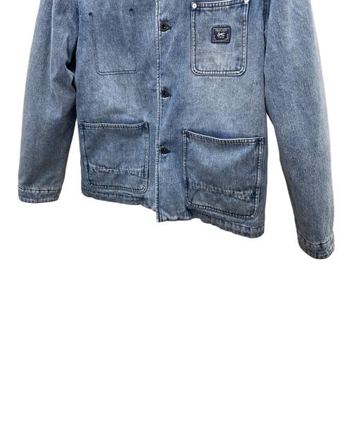 Denham（デンハム）Denham (デンハム) ボアデニムジャケット ブルー サイズ:XLの古着・服飾アイテム