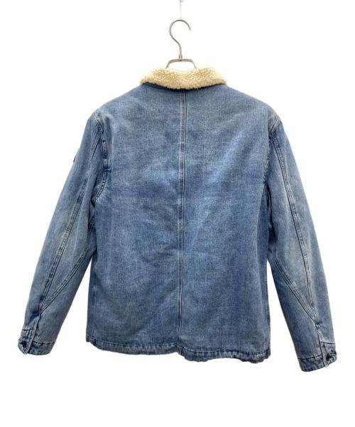 Denham（デンハム）Denham (デンハム) ボアデニムジャケット ブルー サイズ:XLの古着・服飾アイテム