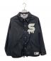 RUSSELL ATHLETIC（ラッセルアスレチック）の古着「コーチジャケット」｜ブラック