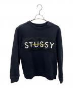 stussyステューシー）の古着「スウェット」｜ネイビー
